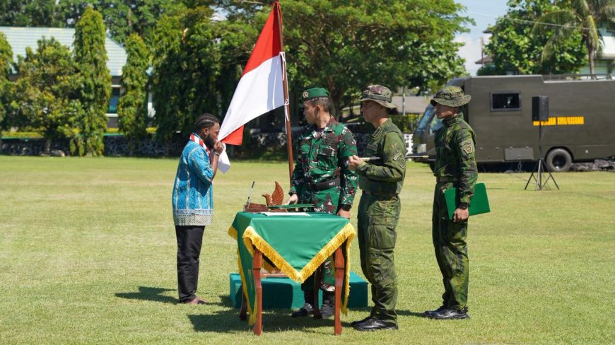 Yonif 410/Alugoro berhasil merebut hati 37 OPM kembali ke NKRI