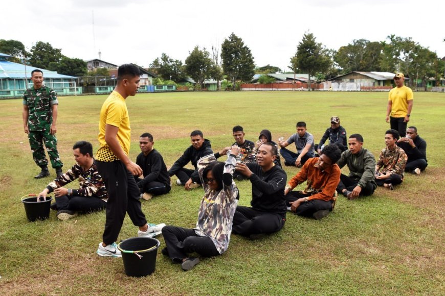 Perkokoh Nasionalisme, Kodim 1707/Merauke Gelar Pembinaan Bela Negara Dengan Keluarga Besar TNI