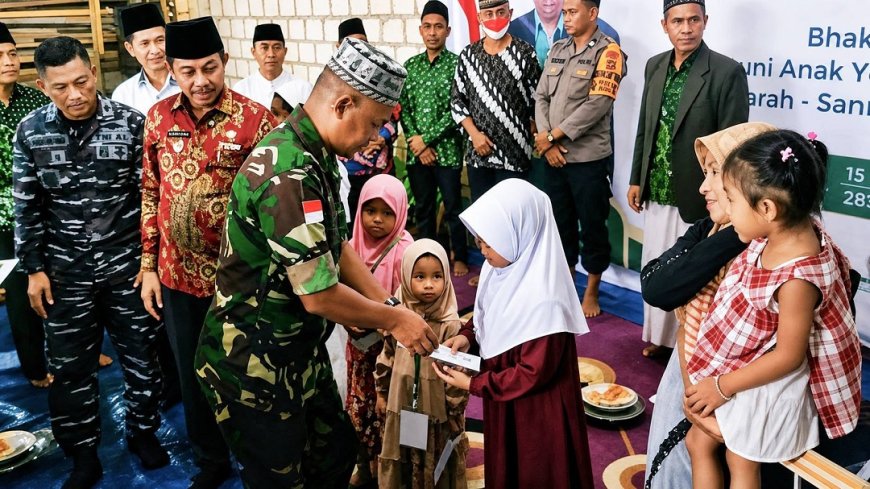 Gebyar 10 Muharam Kasdim 1701/Jayapura Perkuat Ukhuwah Tebarkan Kepedulian Sosial