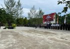 Sinergitas Tanpa Batas, Personel Yonif TP 809/NTM Hadiri Upacara HUT Bhayangkara ke-80 di Polres Sarmi