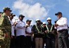 Dukung Ketahanan Pangan Nasional, Dandim 1707/Merauke Hadiri Gerakan Tanam Padi Bersama Menteri Pertanian RI