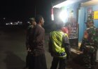 Sertu Muslim  Patroli Malam Cegah Gangguan Kamtibmas