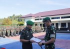 Lepas Wakil Komandan, Yonif TP 809/NTM Gelar Acara Korps Raport Pindah Satuan
