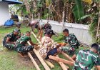 Renovasi Gereja Santo Yosep Serapu Dimulai, Wujud Nyata TNI AD Hadir di Tengah Masyarakat