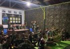 Danyonif TP 860/NSK Pimpin Nobar Semifinal Piala Dunia Bersama Prajurit dan Warga Waropen, Pererat Kebersamaan TNI dengan Rakyat