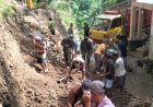 Gotong Royong Bangun Talud Sertu Agus dan Warga Gumelem Kulon Perkuat Lereng Demi Masa Depan Desa