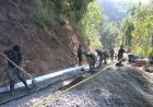 Talang Seng Jadi Andalan Percepat Pengecoran Jalan TMMD di Dusun Kunir