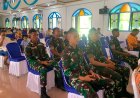 Prajurit Yonif TP 860/NSK Khusyuk Ikuti Ibadah Minggu di Gereja Katolik St. Paulus Batu Zaman, Perkuat Mental Rohani dan Kedekatan dengan Masyarakat