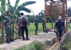 Dandim Banjarnegara Pastikan Rehab Jembatan Garuda Tahap IV Tepat Sasaran dan Sesuai Spesifikasi