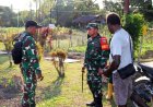 Kunjungan Dansatgas TMMD ke-129 Disambut Haru Warga Wanam