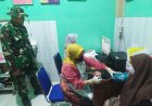 TMMD Peduli Kesehatan Warga Antusias Ikuti KB Implan