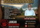 Tokoh Adat Tolikara Serukan Jaga Kamtibmas, Tolak Provokasi dan Kecam Pembunuhan di Yahukimo