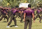 300 Prajurit Yonif TP 860/NSK Asah Kemampuan Bela Diri Militer Lewat Latihan PSM di Waropen, Perkuat Fisik dan Mental Tempur