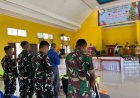 Personel Yonif TP 860/NSK Ikuti Ibadah Minggu di Gereja Eben Haezer Waropen, Wujud Pembinaan Mental dan Rohani Prajurit