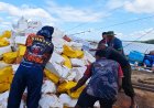 Material Tiba di Wanam, Satgas TMMD 129 Percepat Pembangunan Untuk Kesejahteraan Warga