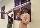 Pengabdian Nyata TNI AD, Melalui Gotong Royong Rehabilitasi SMP Negeri Urumb Hampir Rampung