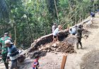 Semangat Gotong Royong Pacu Pembangunan Talud TMMD Capai 50 Persen