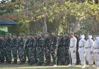 Upacara Bendera Jadi Momentum Perkuat Disiplin dan Pengabdian Prajurit Kodam XXIV/MT