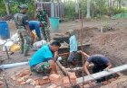 H+13 TMMD ke-129, Pembangunan MCK di Kampung Wanam Capai 11 Persen