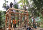 Triyono dan Satgas TMMD Percepat Pembangunan Pos Kamling Progres Capai 40 Persen