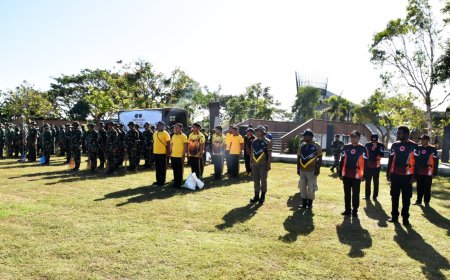 Kodim 1707/Merauke Bersama TNI-Polri dan Instansi Pemerintah Bersatu Wujudkan Merauke Bersih