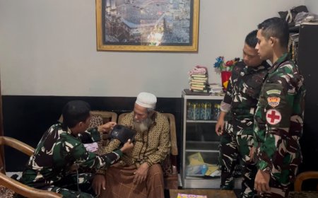Sehat Bersama Rakyat, Yonif TP 820/DAAI Menggelar Bhakti Kesehatan di Mimika