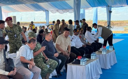Menhan dan Mentan Tinjau PSN Merauke, Perkuat Ketahanan Pangan dan Pertahanan Nasional