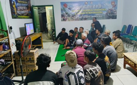 Piala Dunia Satukan Kebersamaan, Kodim 0712/Tegal Kembali Gelar Nobar