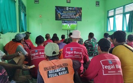 Kodim 0712/Tegal Hadirkan Nobar Gembira untuk Masyarakat