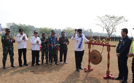 Dentang Gong Buka Harapan Baru TMMD Reguler ke-129 Resmi Dimulai di Gumelem Kulon
