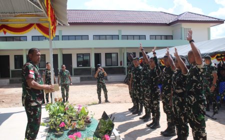 "Yonif TP 818/Yuboi Punya Masa Depan Cerah," Pangdam XXIV/MT Apresiasi Semangat dan Kepemimpinan Prajurit