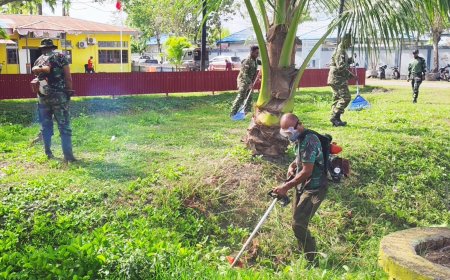 Karya Bakti Skala Besar, Wujudkan Lingkungan Bersih dan Perkuat Kebersamaan Bersama Masyarakat Merauke