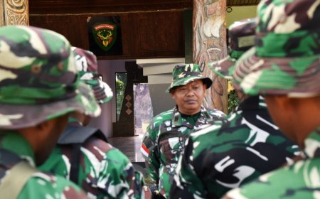 Personel Satgas TMMD ke-129 Diberangkatkan Menuju Kampung Wanam
