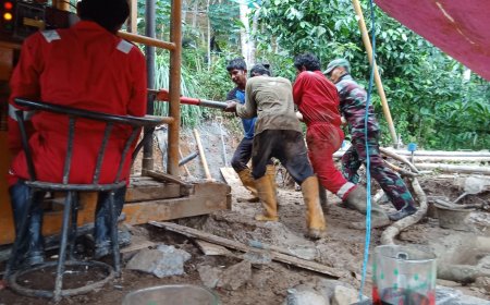 Menggali Harapan dari Perut Bumi Gotong Royong Satgas TMMD dan Warga Hadirkan Sumur Bor untuk Pagedongan