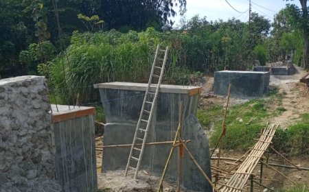 Progres Jembatan Garuda Beton Sungai Cenang Capai 79,3 Persen, Harapan Warga Desa Jatimulya Semakin Dekat