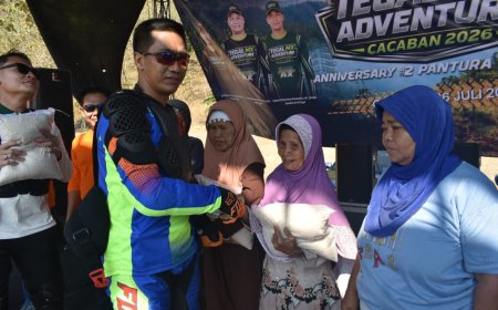 Kodim 0712/Tegal Meriahkan Trabas Tegal MX Adventure Cacaban 2026, Perkuat Sinergi Forkopimda dan Pr omosikan Wisata Alam