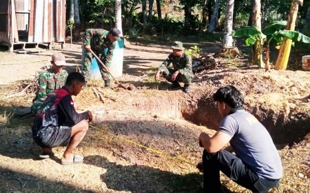 TMMD ke-129 Terus Bergerak, Pembangunan MCK Langkah Nyata Tingkatkan Kualitas Hidup Warga