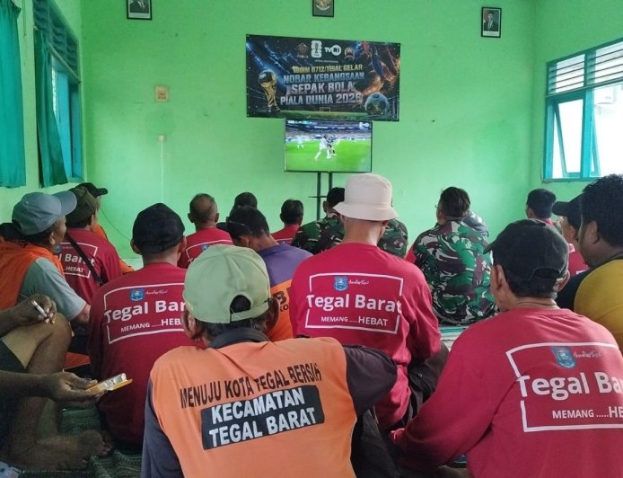 Kodim 0712/Tegal Hadirkan Nobar Gembira untuk Masyarakat