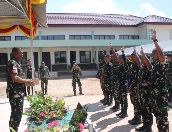 "Yonif TP 818/Yuboi Punya Masa Depan Cerah," Pangdam XXIV/MT Apresiasi Semangat dan Kepemimpinan Prajurit
