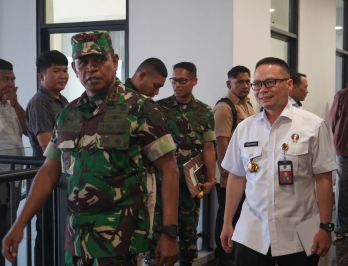Pangdam XXIV/MT: Sinergi TNI dan Pemerintah Daerah Adalah Kunci Mewujudkan Perbatasan yang Aman dan Sejahtera