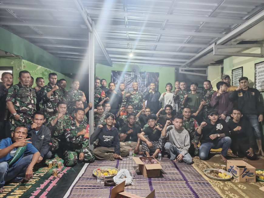Nobar Gembira Piala Dunia 2026, Kodim 0712/Tegal Perkuat Kebersamaan Prajurit dan Warga ‎