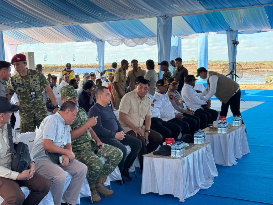 Menhan dan Mentan Tinjau PSN Merauke, Perkuat Ketahanan Pangan dan Pertahanan Nasional