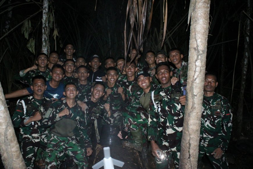 Si Jago Merah berhasil dijinakkan Prajurit Yonif TP 814/JZA di Distrik Yapsi