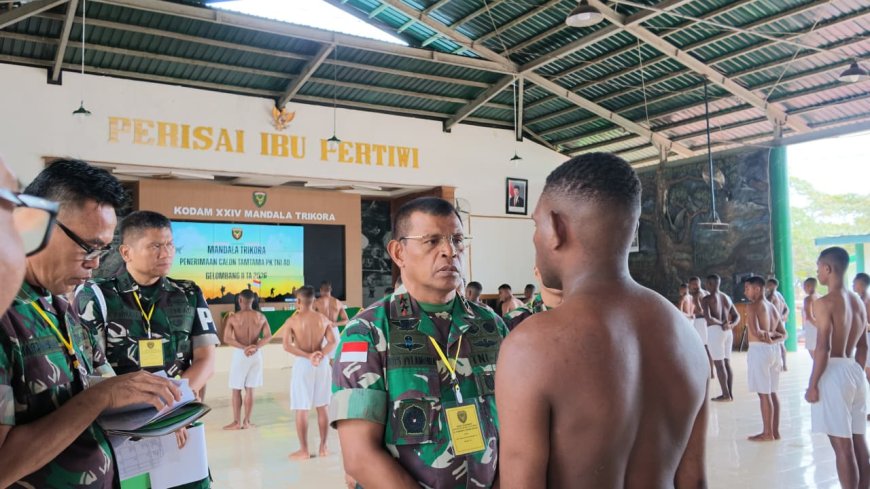 Penerimaan Prajurit Harus Dilaksanakan Secara Objektif, Transparan dan Akuntabel