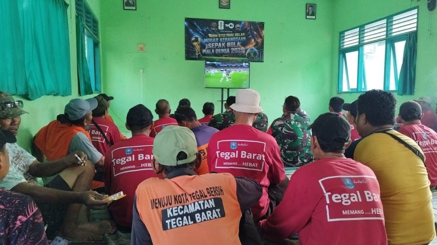 Kodim 0712/Tegal Hadirkan Nobar Gembira untuk Masyarakat