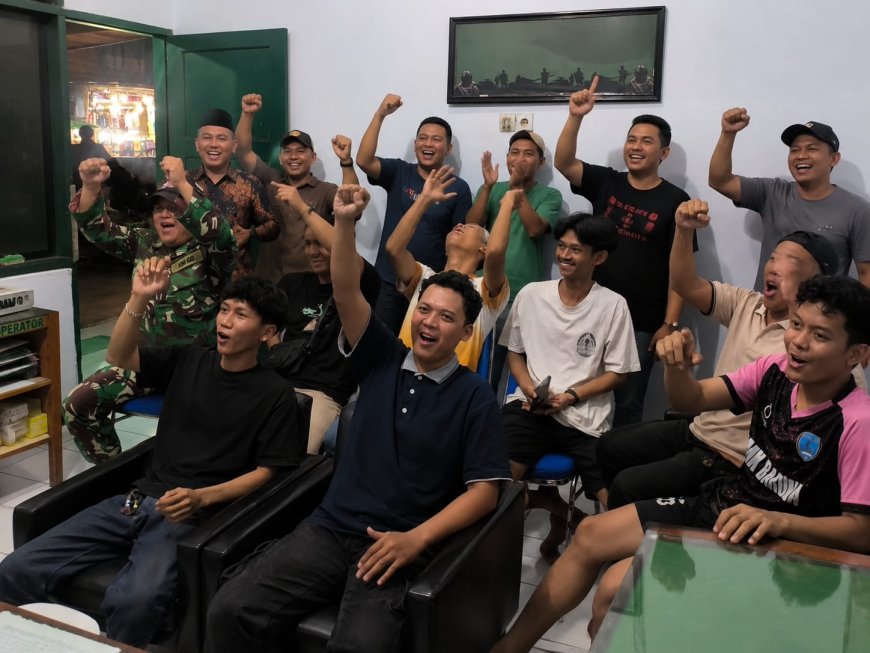 Kodim 0712/Tegal Kembali Semarakkan Nobar Piala Dunia 2026 Bersama Masyarakat