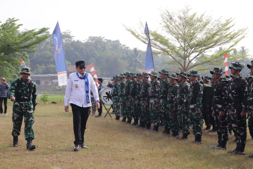 TMMD Reguler ke-129 Resmi Dibuka Gotong Royong Bangun Negeri Dimulai dari Dusun Kunir
