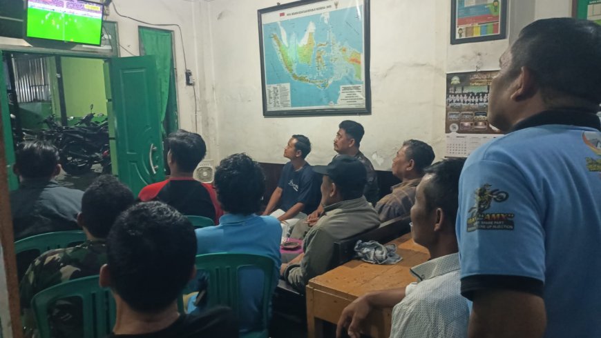Kodim 0712/Tegal Gelar Nobar Gembira Piala Dunia 2026 di 14 Titik, Argentina Taklukkan Inggris 2-1