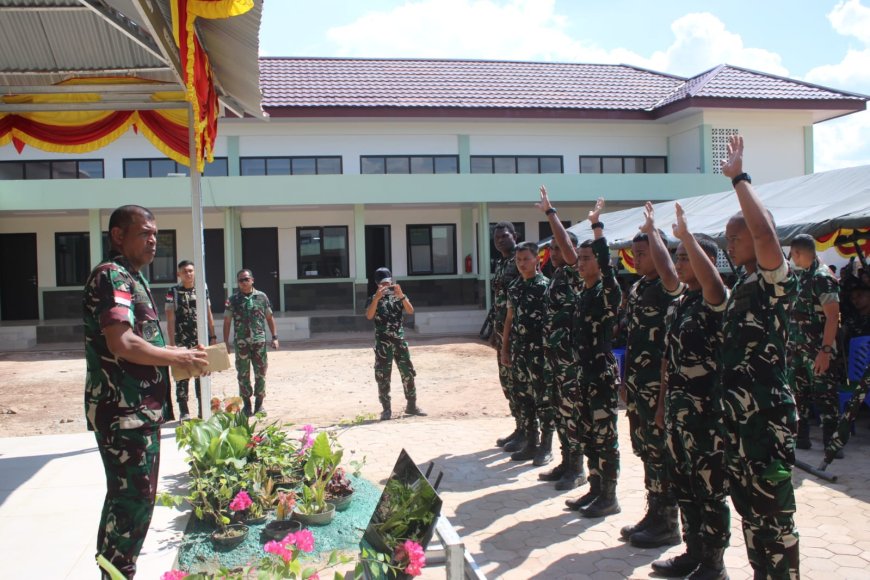 "Yonif TP 818/Yuboi Punya Masa Depan Cerah," Pangdam XXIV/MT Apresiasi Semangat dan Kepemimpinan Prajurit