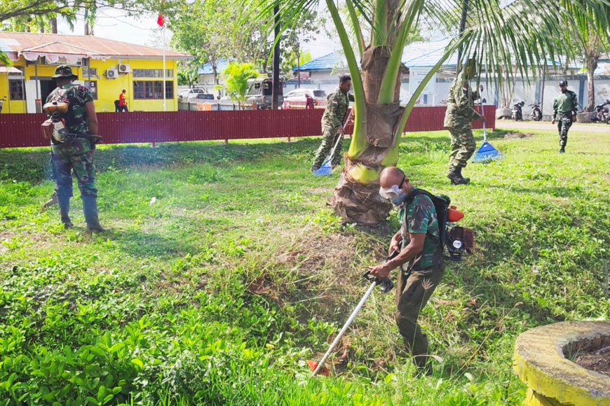 Karya Bakti Skala Besar, Wujudkan Lingkungan Bersih dan Perkuat Kebersamaan Bersama Masyarakat Merauke